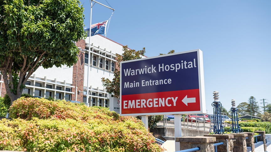 Image for Works commence on historic building at Warwick Hospital